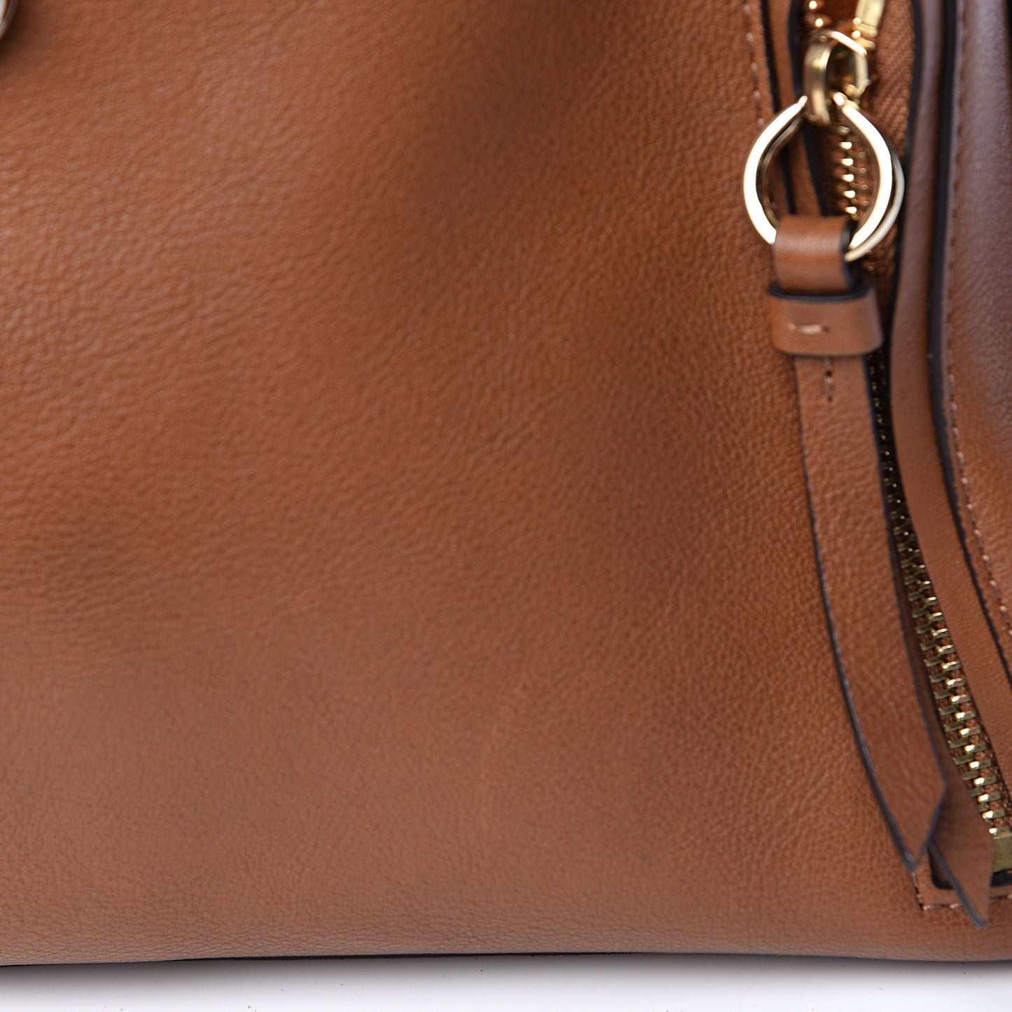 Calfskin Medium Faye Day Shoulder Bag Tan