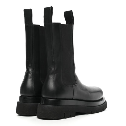 Bottega Veneta Calfskin The Lug Chelsea Boots 41 Black 4 of 11
