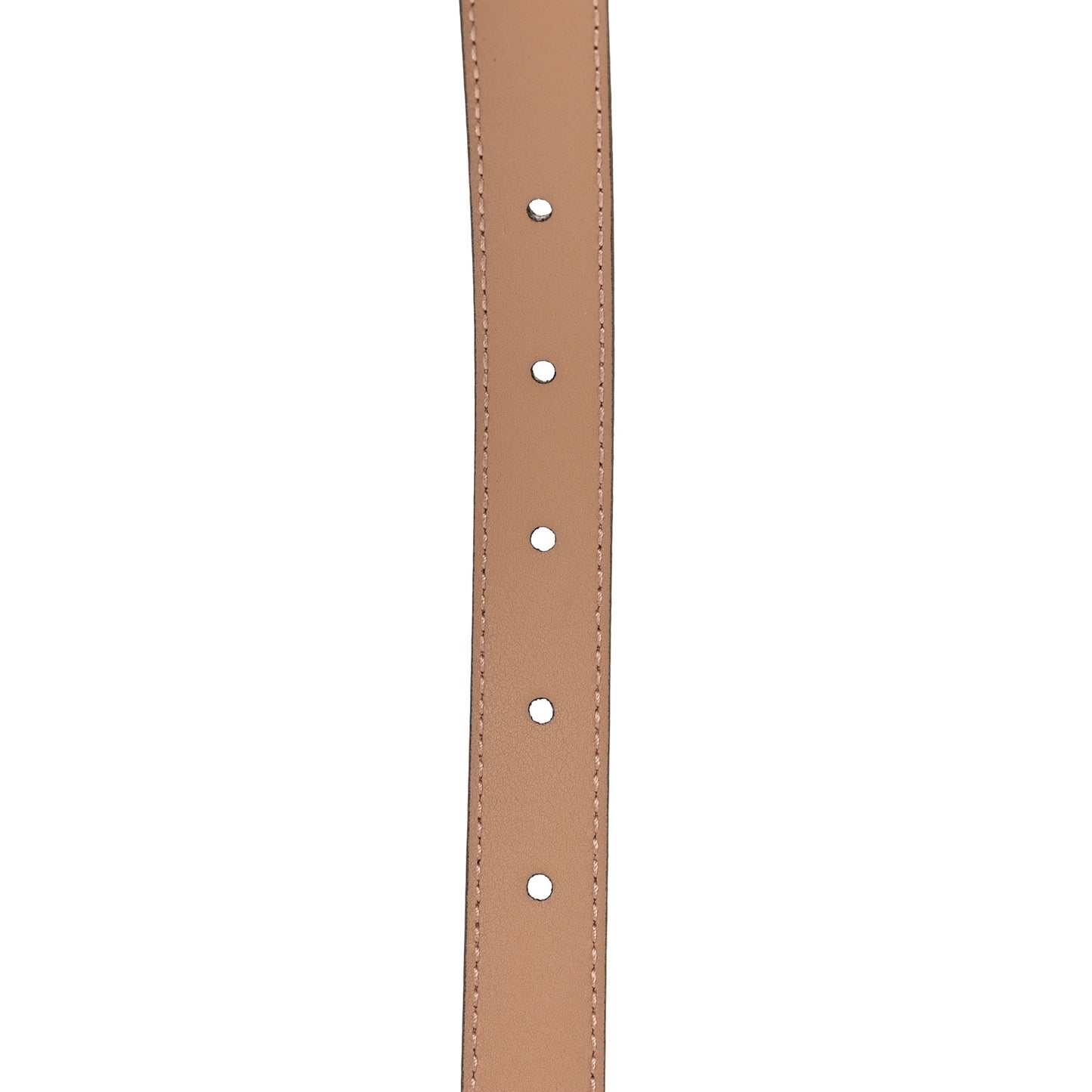 Azalea Calfskin Enamel Monochrome Double G 20mm Belt 80 32 Camelia