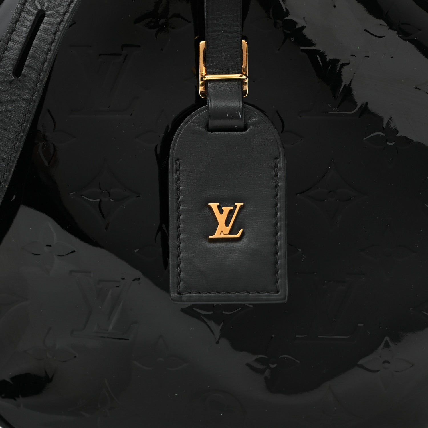 Louis Vuitton Vernis Boite Chapeau Souple MM Black 7 of 16