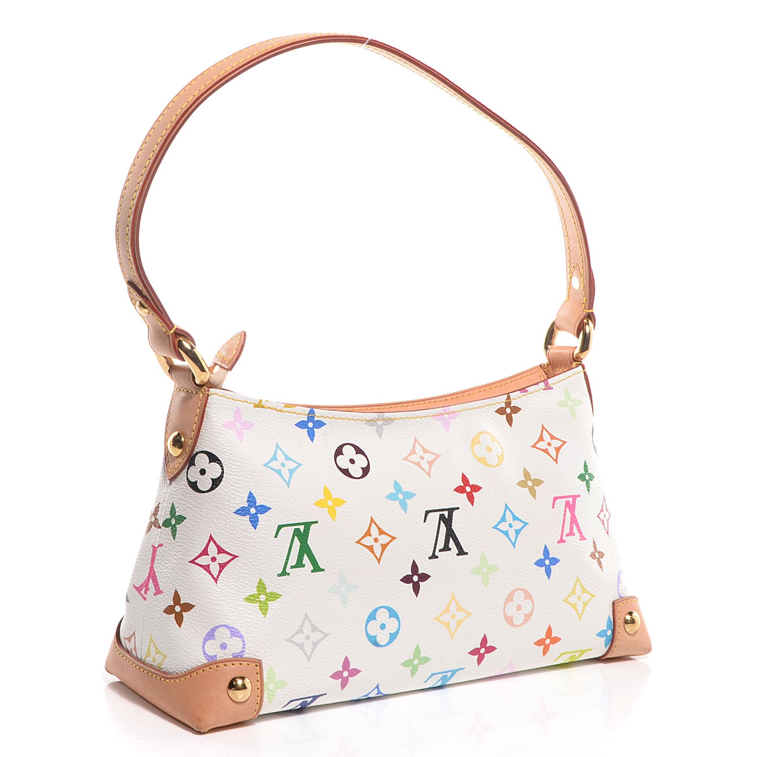 Louis Vuitton Monogram Multicolor Eliza White 3 of 6