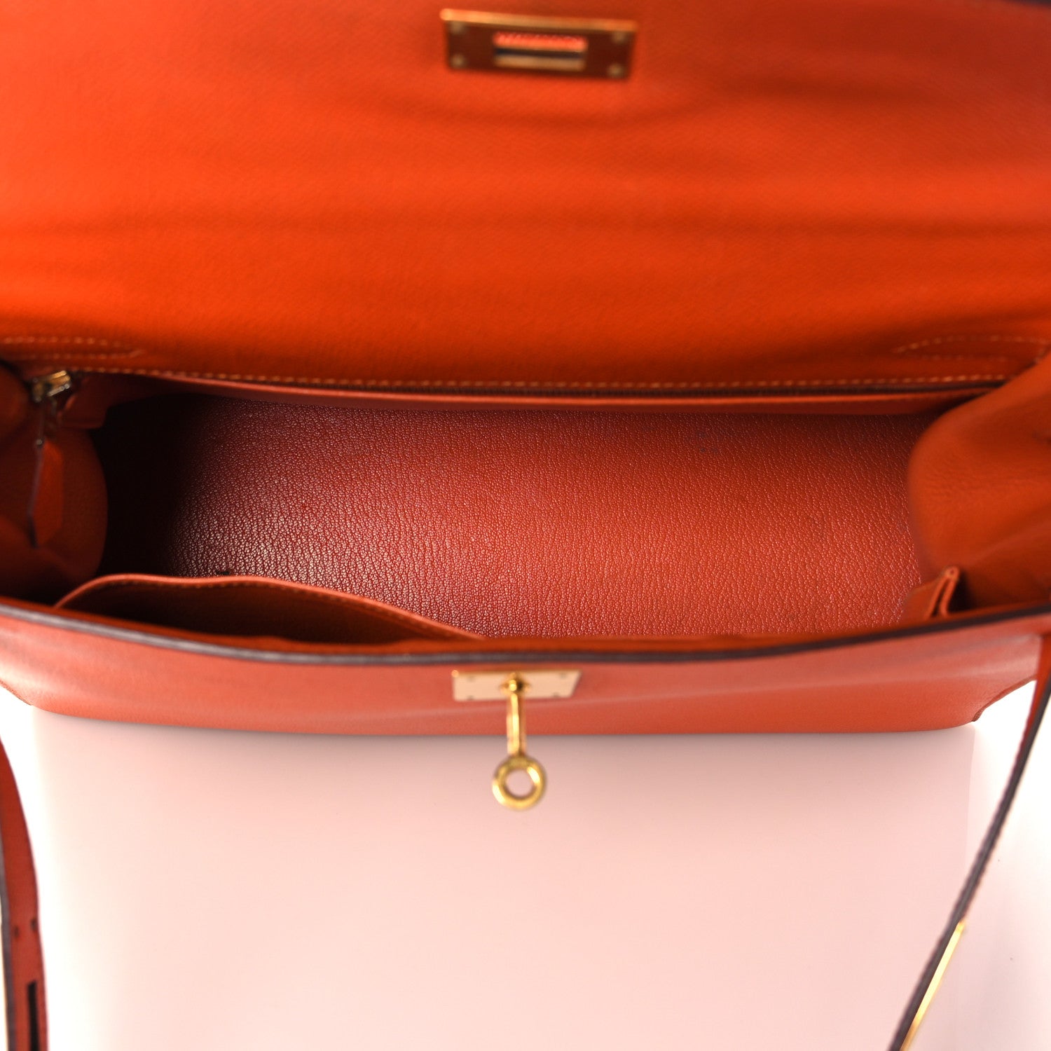 Hermes Epsom Kelly Sellier 32 Feu 15 of 47