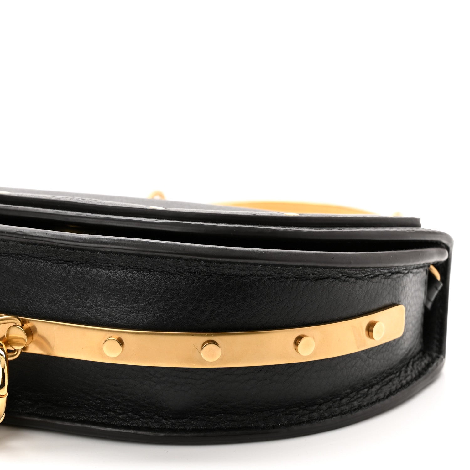Chloe Calfskin Small Nile Bracelet Minaudiere Bag Black 10 of 10