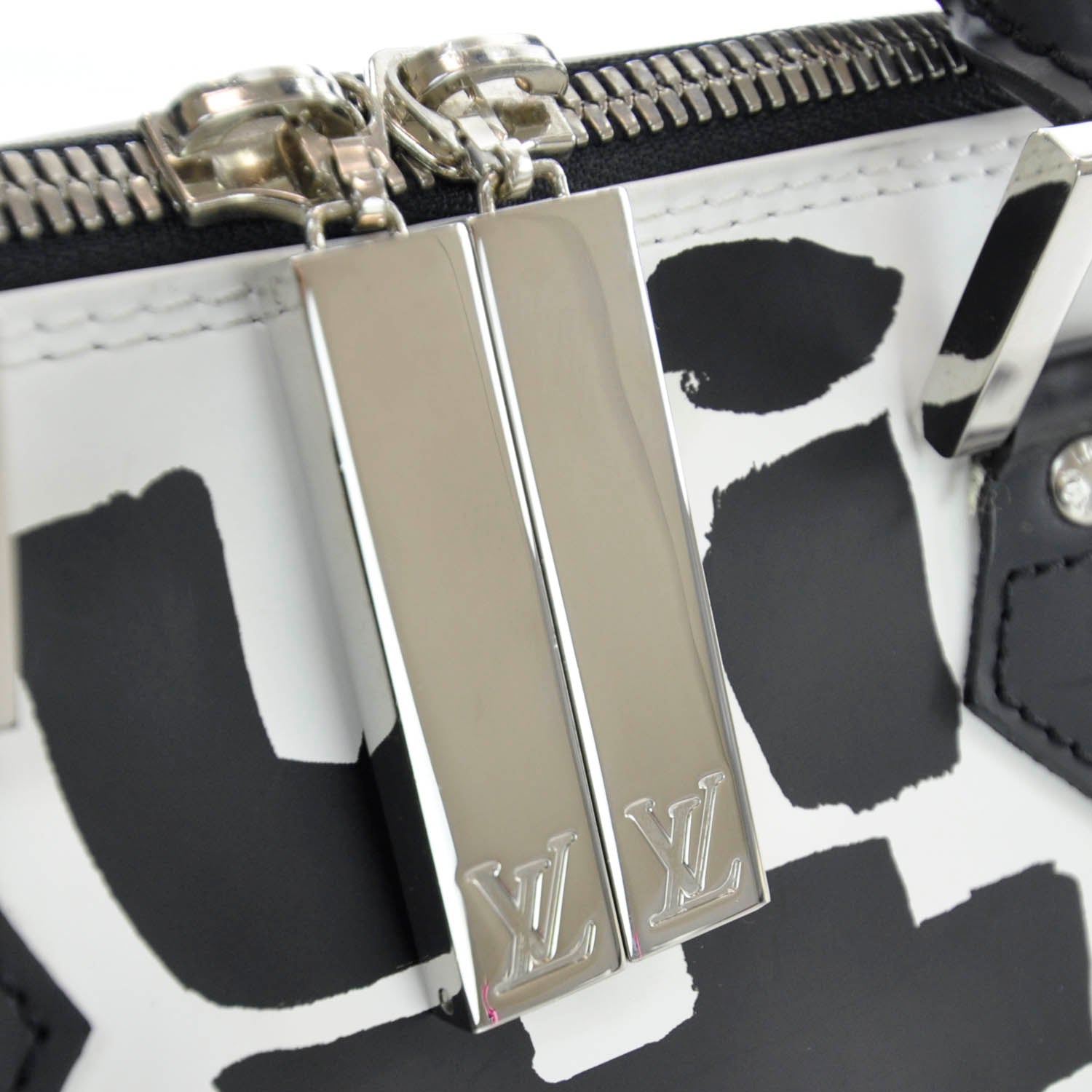 Louis Vuitton Graffiti Alma Horizontal Black 5 of 11