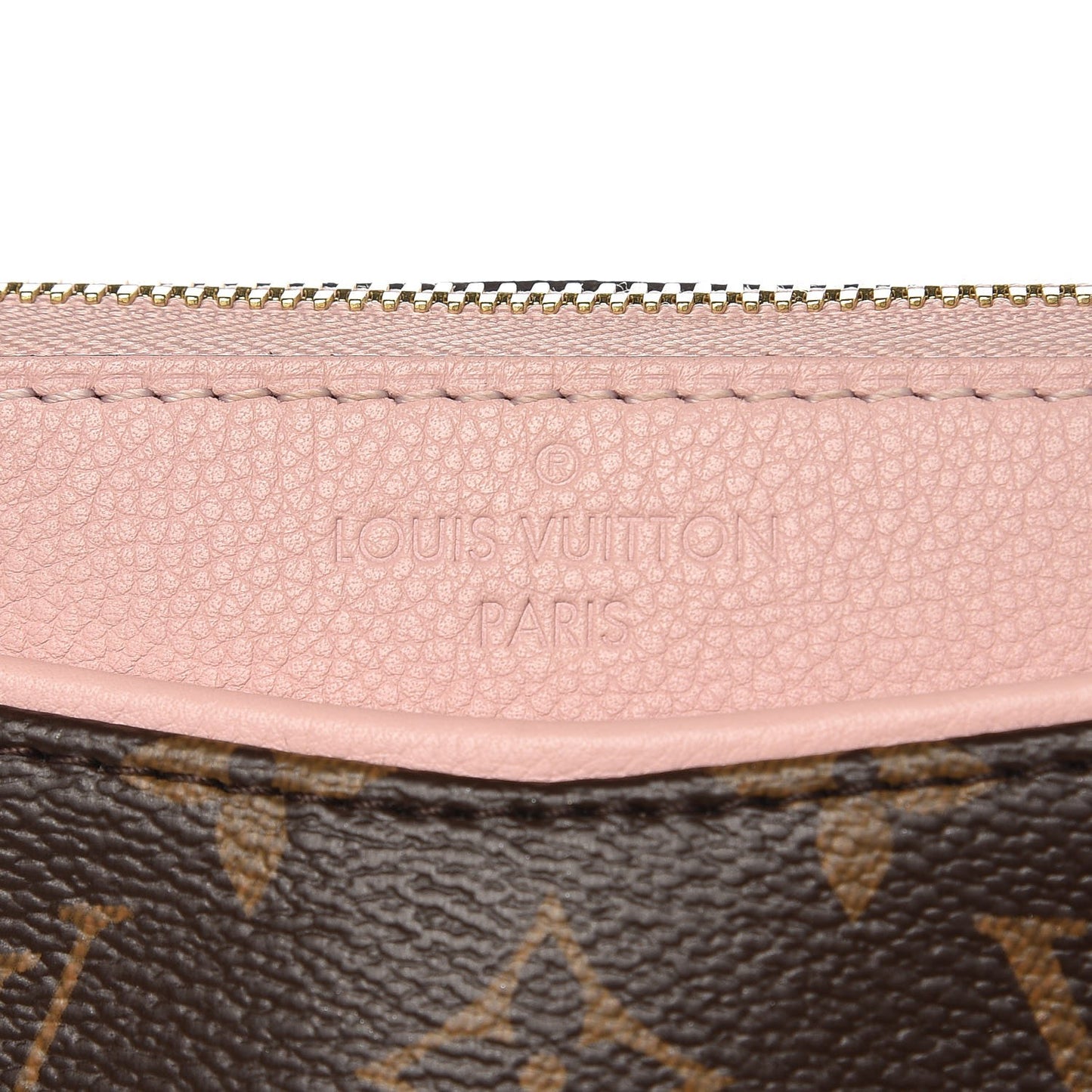 Monogram Pallas Rose Ballerine