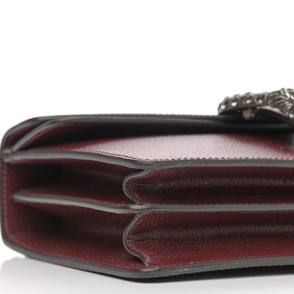 Gucci Dollar Calfskin Crystal Small Dionysus Shoulder Bag Vintage Bordeaux 9 of 10