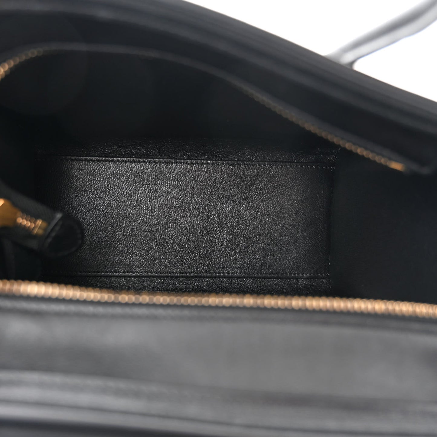 Smooth Calfskin Nano Luggage Black