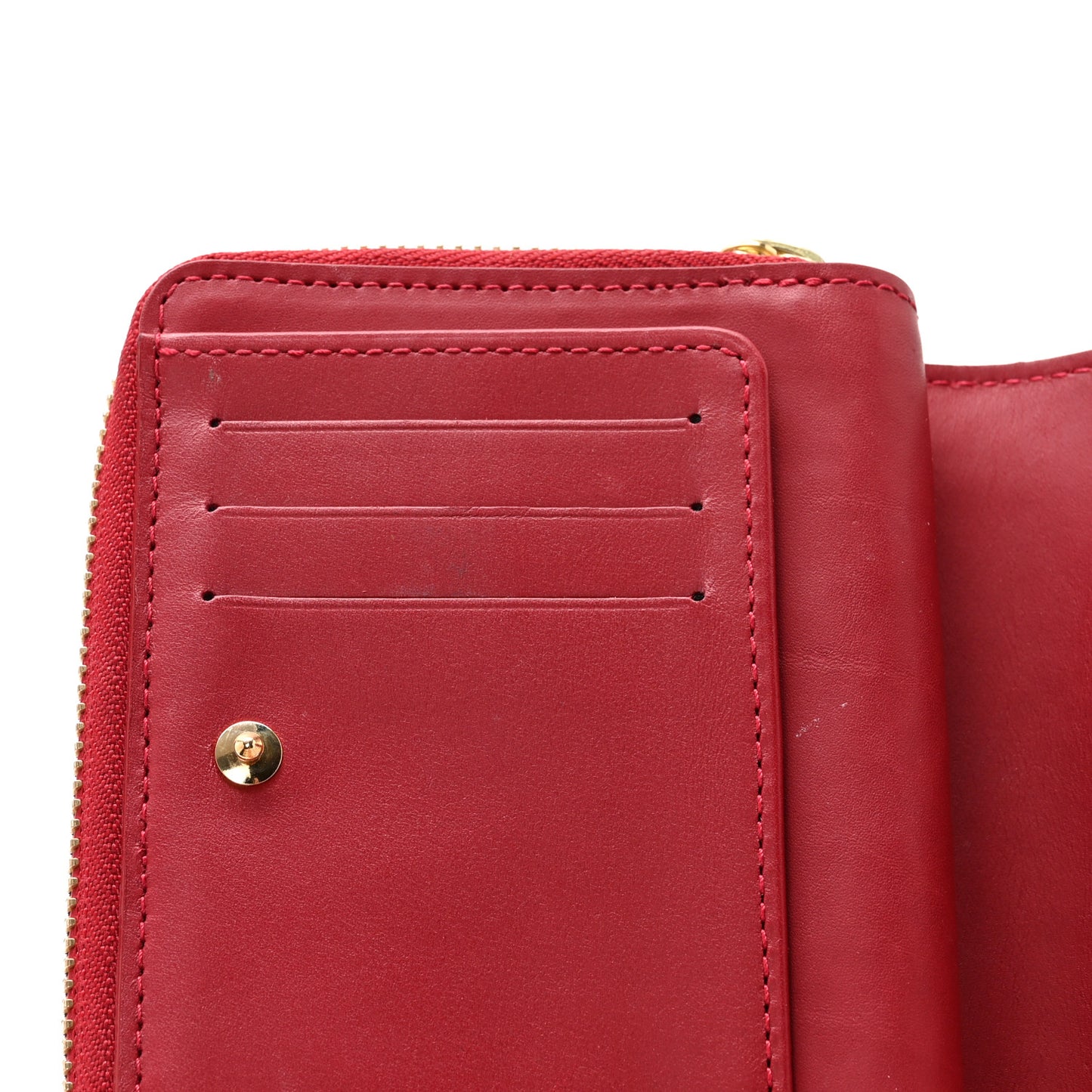 Vernis Broome Zip Wallet Pomme D'Amour