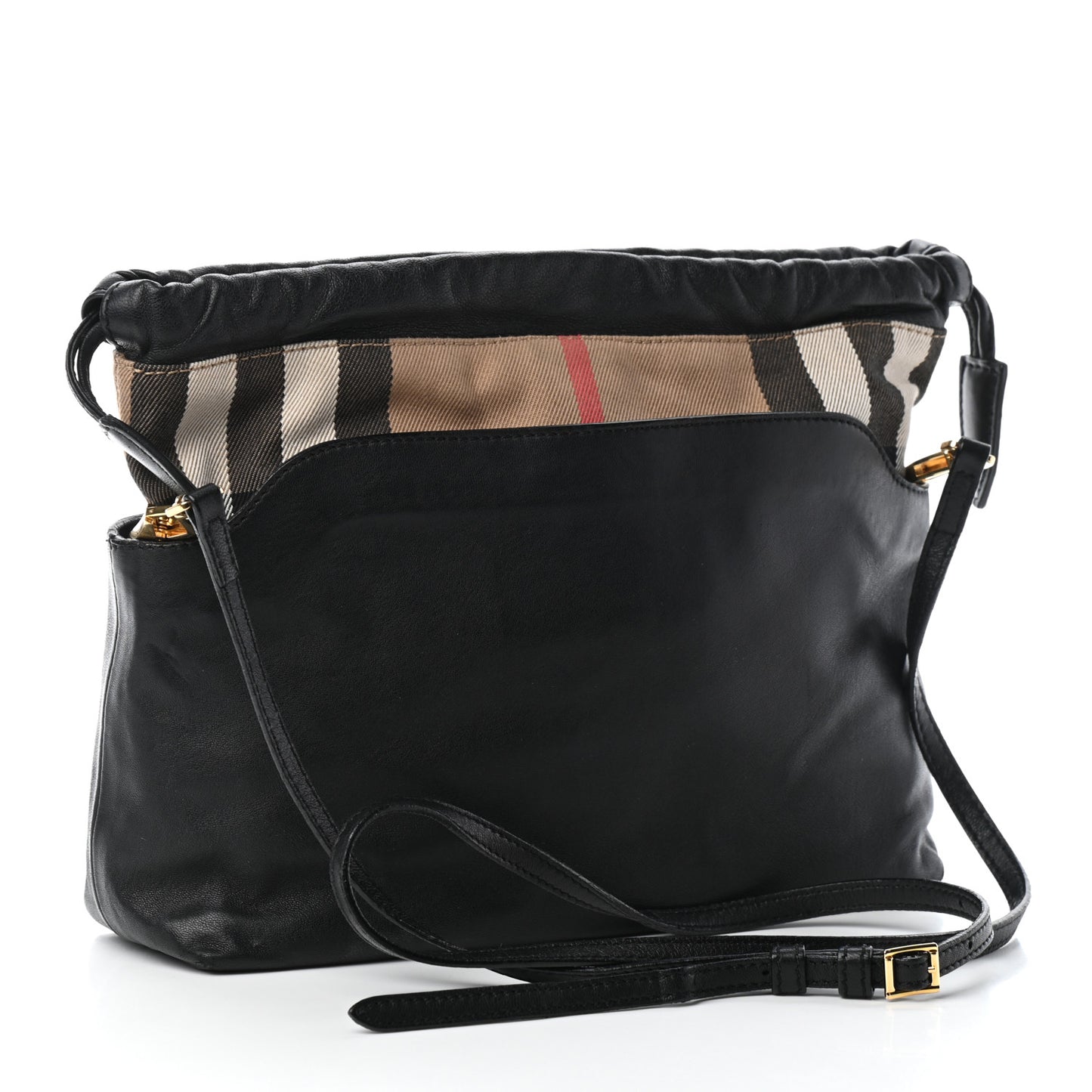 Calfskin House Check Little Crush Black