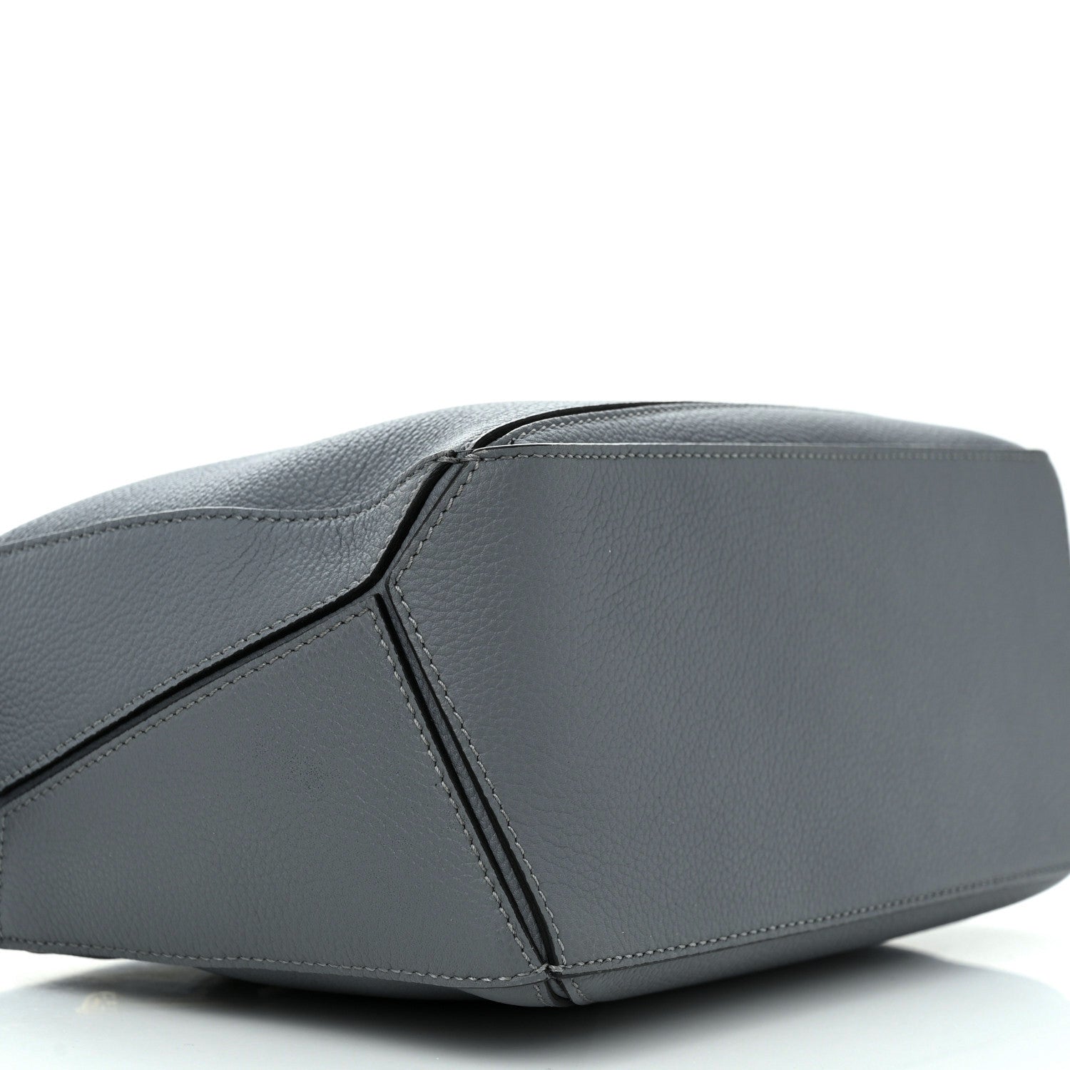 Loewe Calfskin Small Puzzle Bag Gunmetal 8 of 10