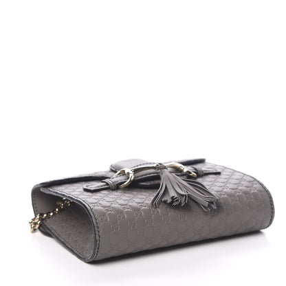 Gucci Soft Microguccissima Mini Emily Chain Shoulder Bag Loess 3 of 9