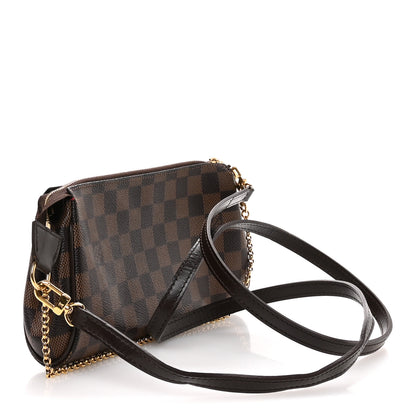 Louis Vuitton Damier Ebene Eva Clutch 3 of 10