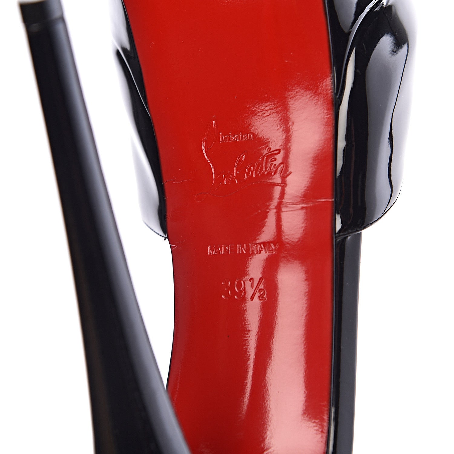 Christian Louboutin Patent Jilopa 150 Pumps 39.5 Black 6 of 8
