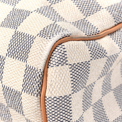 Louis Vuitton Damier Azur Speedy 30 13 of 26