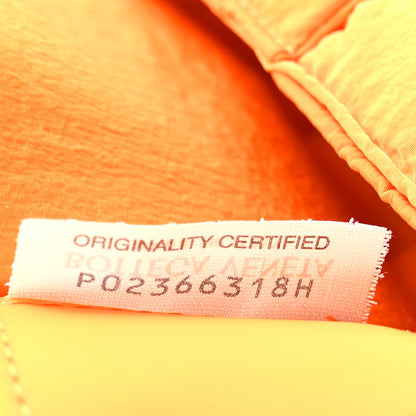 Bottega Veneta Nylon Intrecciato Padded Tech Mini Cassette Belt Bag Orange 8 of 12