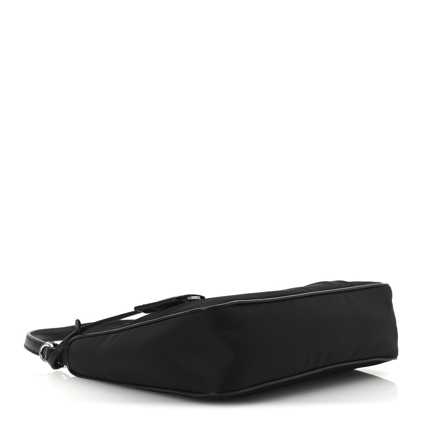 Tessuto Nylon Saffiano Mini Re-Edition 2005 Bag Black