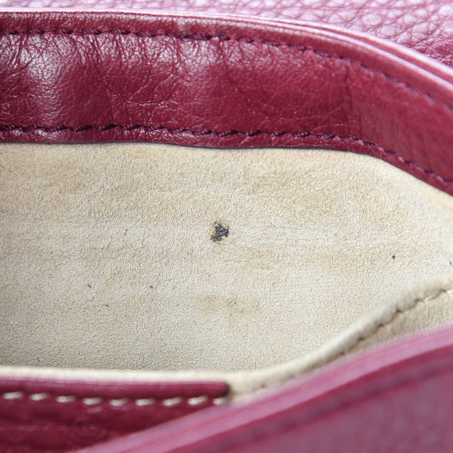 Cellarius Calfskin Small 1973 Chain Shoulder Bag Cherry Gloss