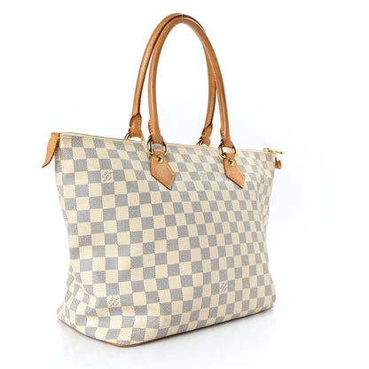Louis Vuitton Damier Azur Saleya MM 3 of 12