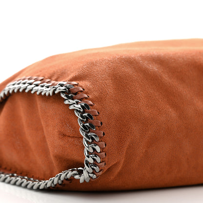 Stella McCartney Shaggy Deer Falabella Fold Over Tote Orange 9 of 10