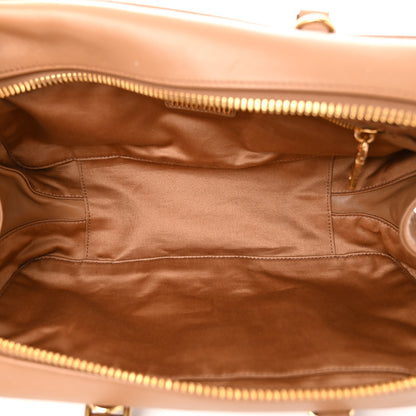 Miu Miu Nappa Matelasse Large Arcadie Top Handle Bag Caramel 5 of 11