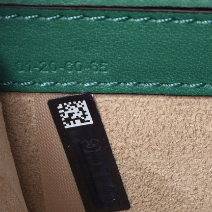 Chloe Calfskin Crocodile Embossed Mini C Vanity Bag Woodsy Green 7 of 12