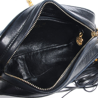 Chanel Lambskin Small Tassel Camera Case Black 5 of 8