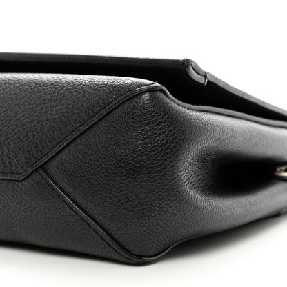 Louis Vuitton Calfskin Lockme II Chain Bag BB Black 9 of 12