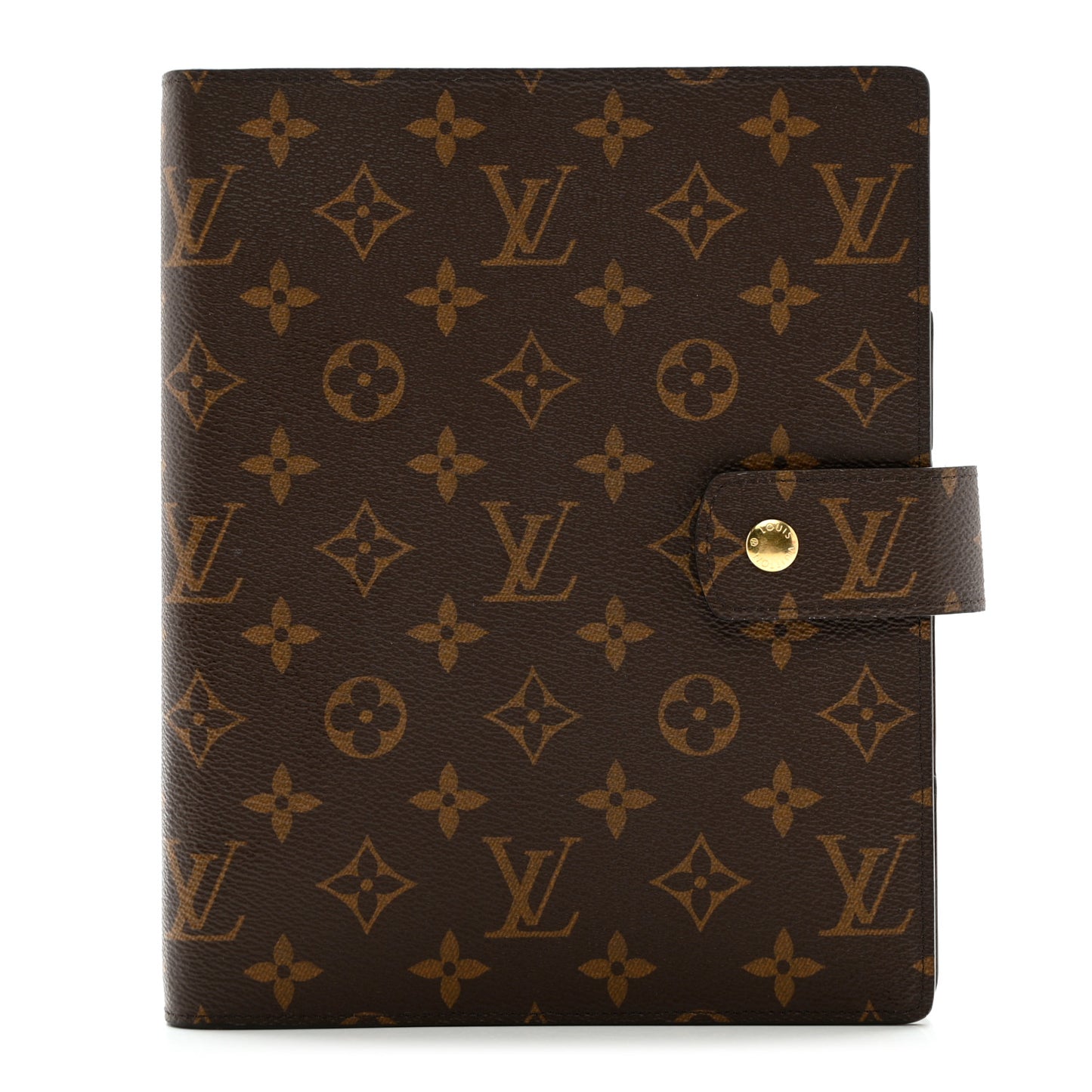 Monogram Large Ring Agenda Cover