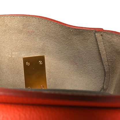 Chloe Grained Lambskin Mini Drew Shoulder Bag Foxy Orange 9 of 11