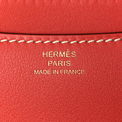 Hermes Swift Constance 18 Sanguine 6 of 11