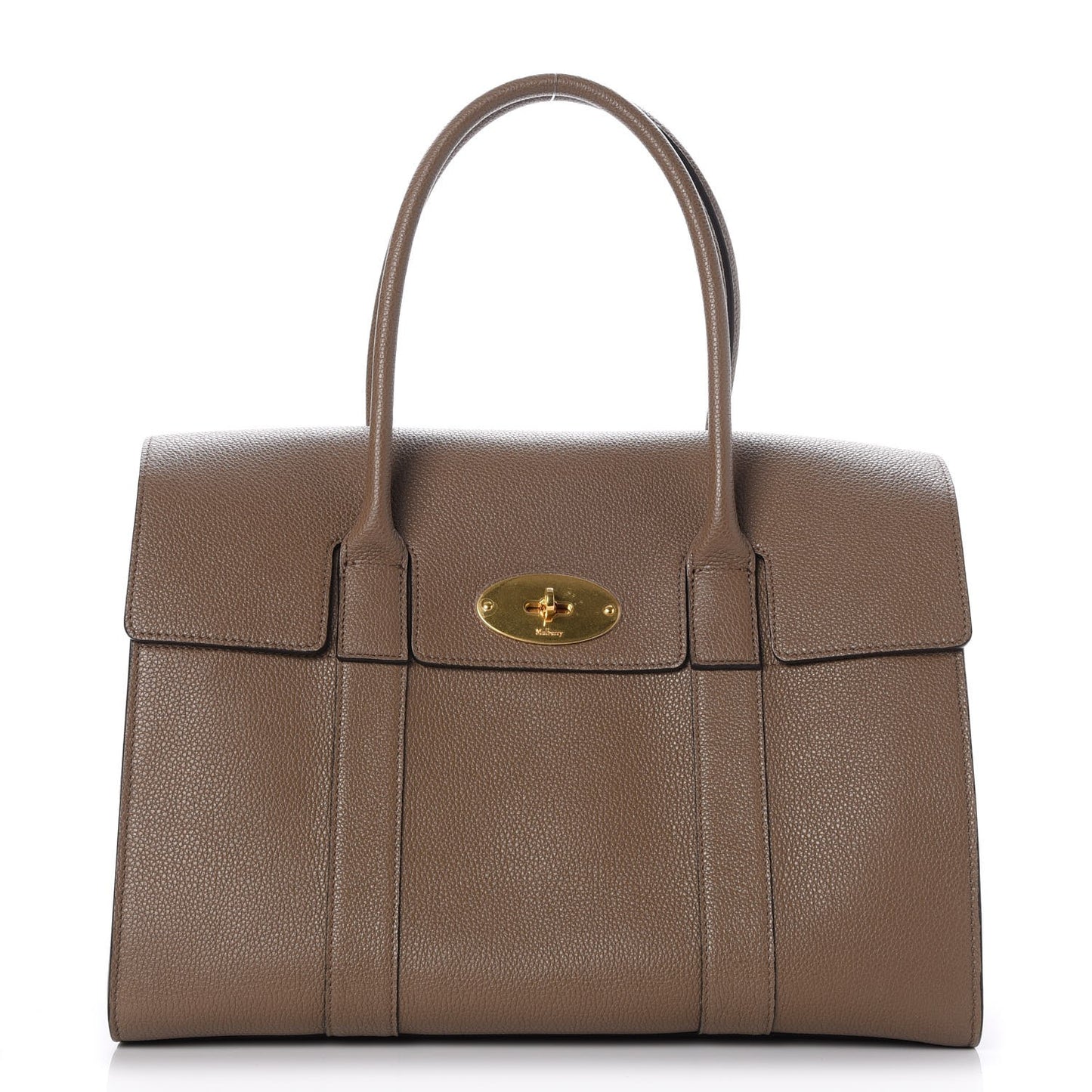 Natural Grain Calfskin New Bayswater Clay