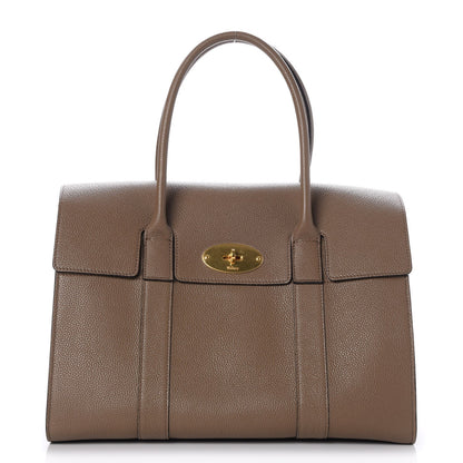 Mulberry Natural Grain Calfskin New Bayswater Clay 1 of 8