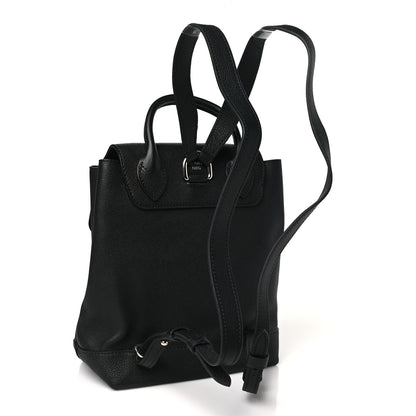 Louis Vuitton Calfskin Lockme Backpack Black 3 of 9