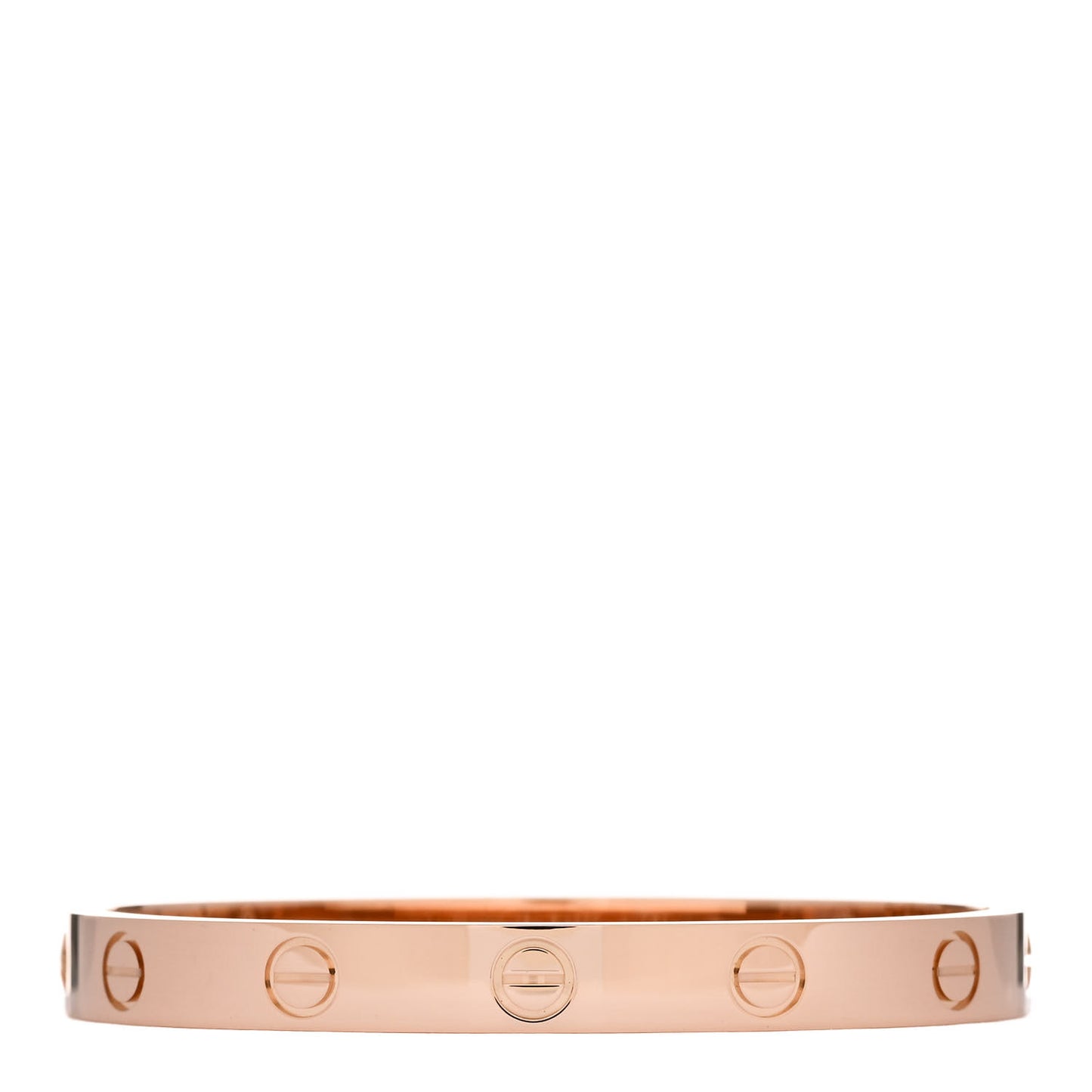 18K Pink Gold LOVE Bracelet 15