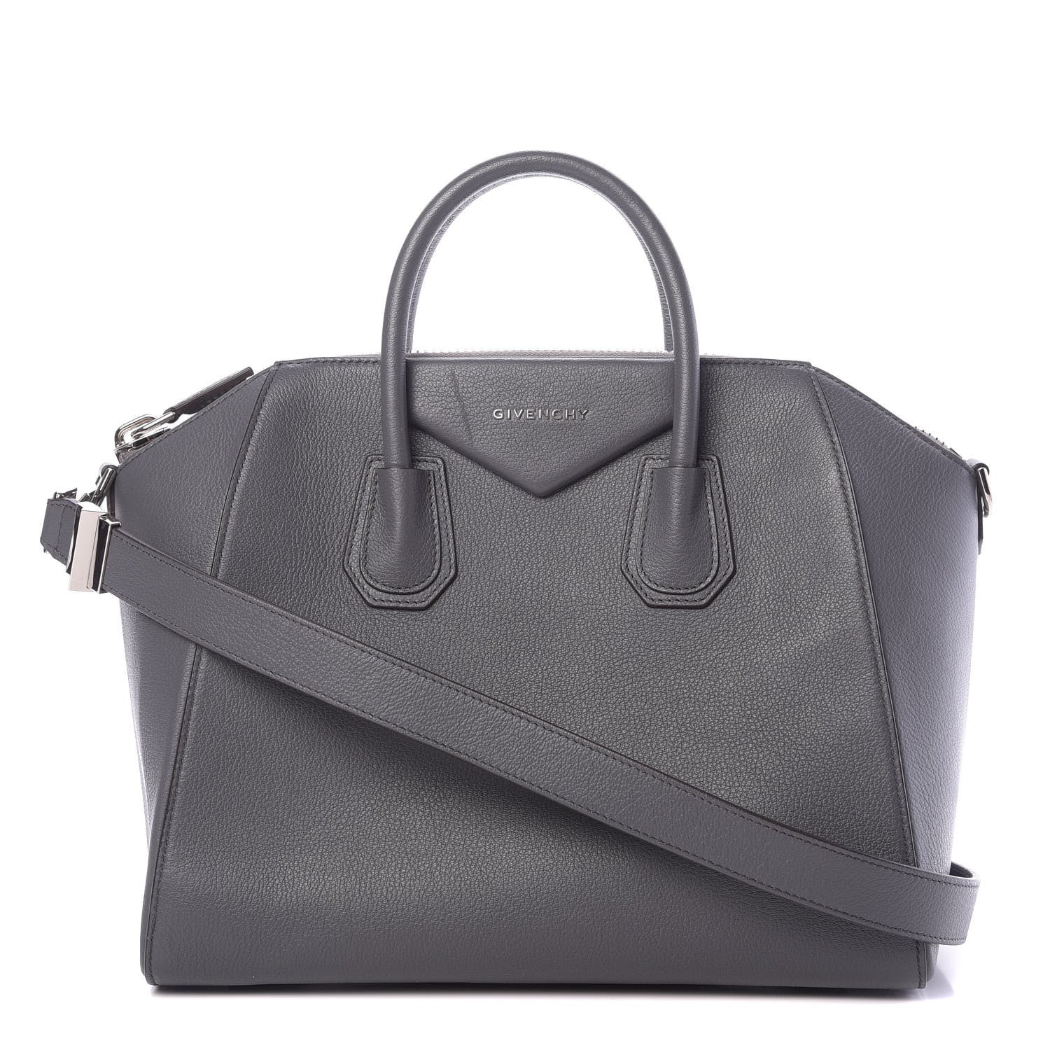 Givenchy Sugar Goatskin Small Antigona Storm Grey 1 of 11