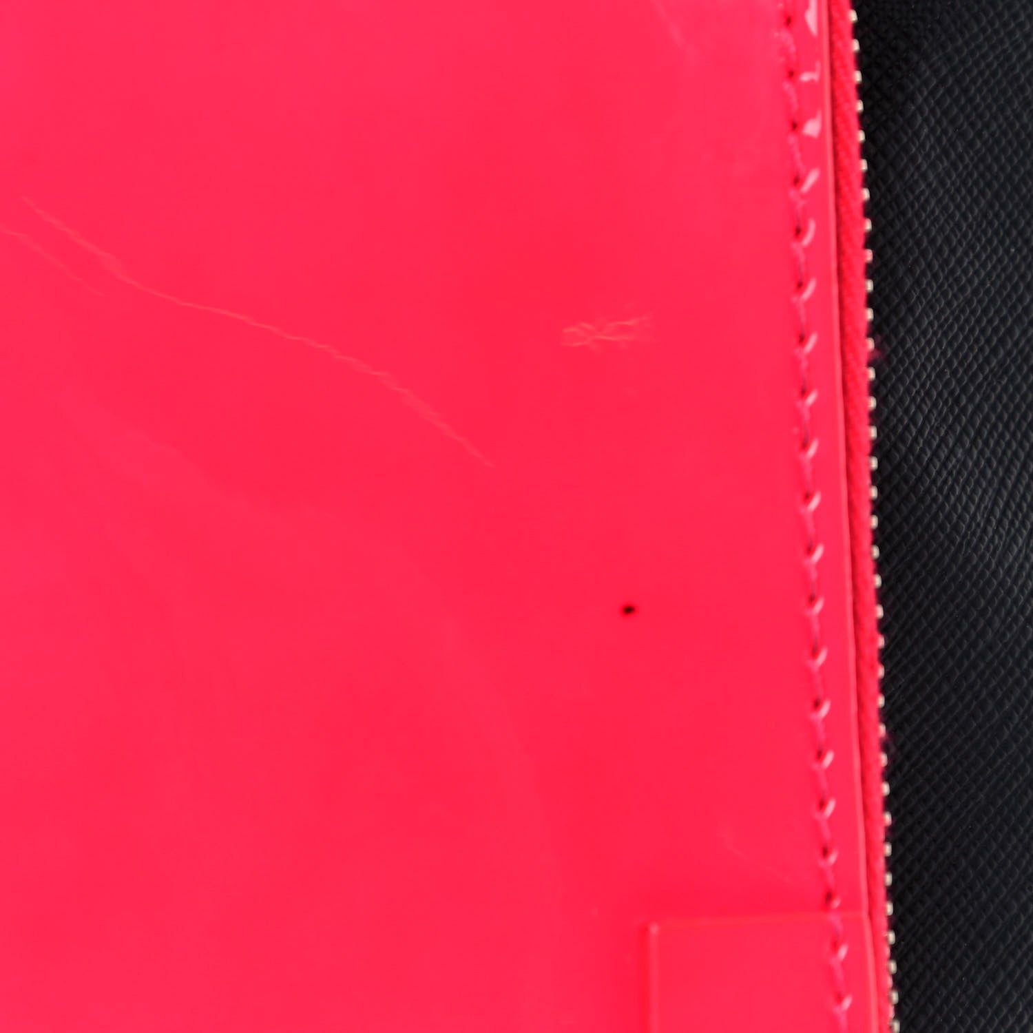 Givenchy Calfskin Large Antigona Tote Black Neon Pink 10 of 11