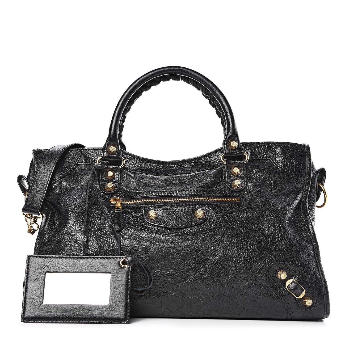 Agneau Giant 12 Gold Hardware City Black