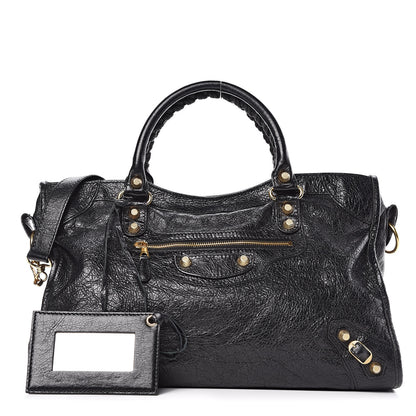 Balenciaga Agneau Giant 12 Gold Hardware City Black 1 of 10