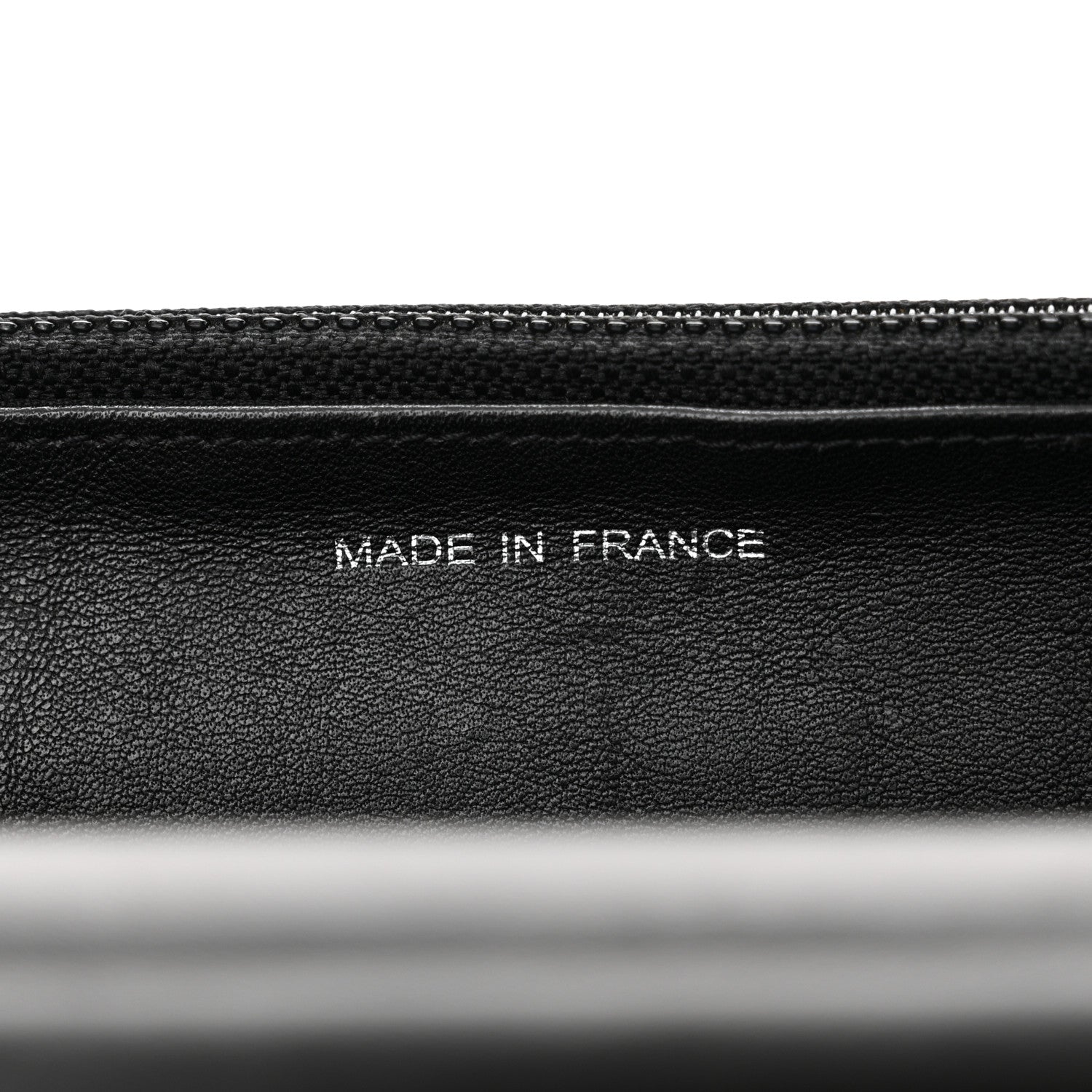 Chanel Caviar Sevruga Wallet on Chain WOC Black 7 of 15