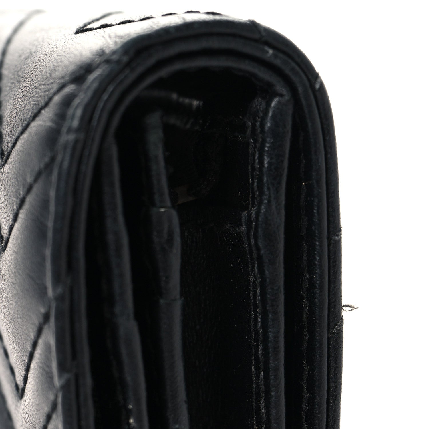 Gucci Calfskin Matelasse GG Marmont Card Case Black 9 of 9