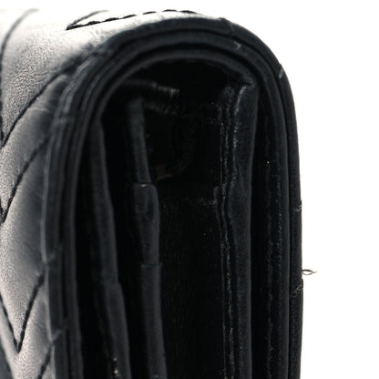 Gucci Calfskin Matelasse GG Marmont Card Case Black 9 of 9