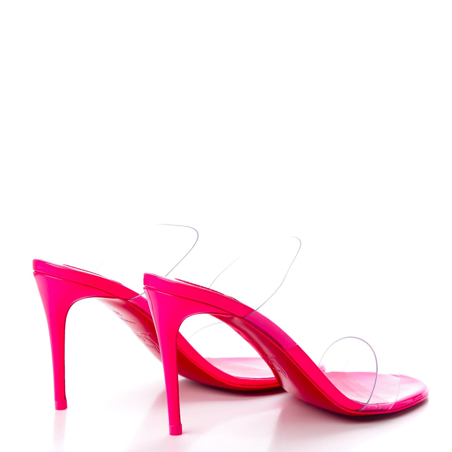 Patent PVC Just Nothing 85 Slide Sandals 36 Magnifique