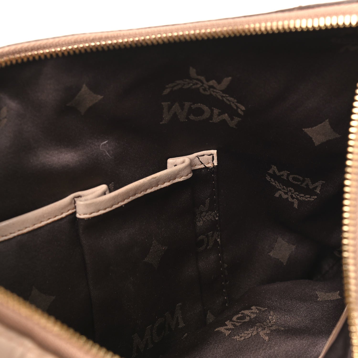 MCM Visetos Hobo Beige 5 of 13