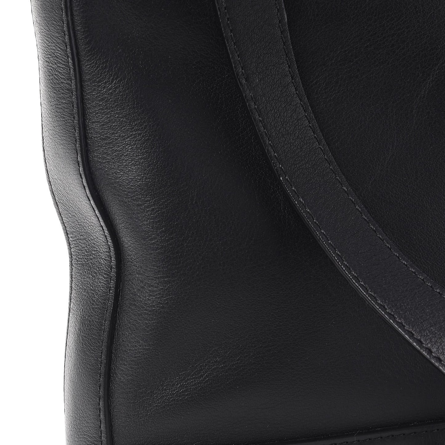 Calfskin Triple Zip Crossbody Bag Black