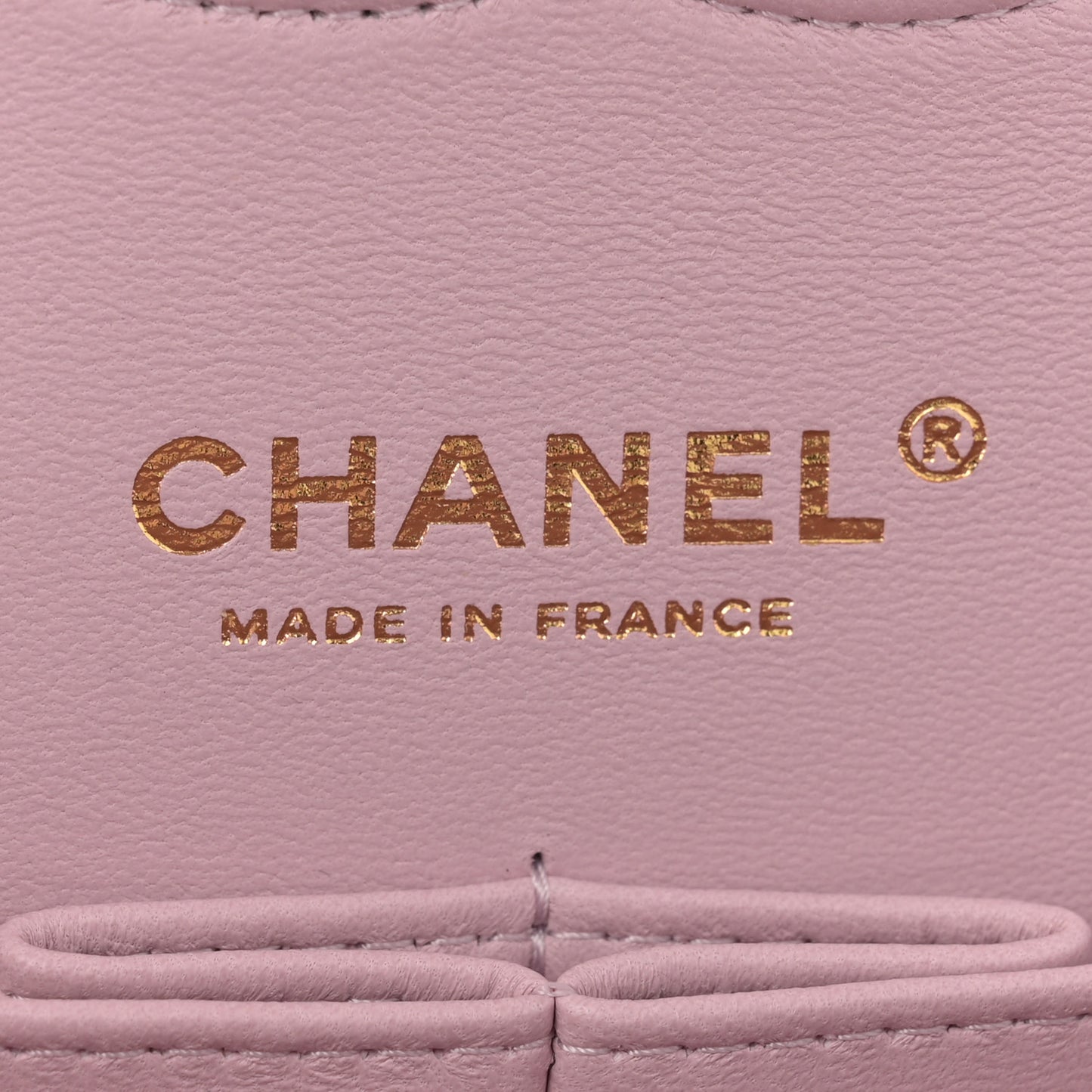 Caviar Quilted Medium Double Flap Light Pink