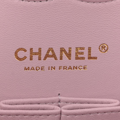 Chanel Caviar Quilted Medium Double Flap Light Pink 6 of 11