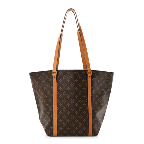 LOUIS VUITTON Monogram Sac Shopping Tote