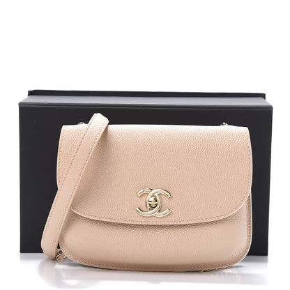 Chanel Caviar Flap Bag Light Beige 12 of 12