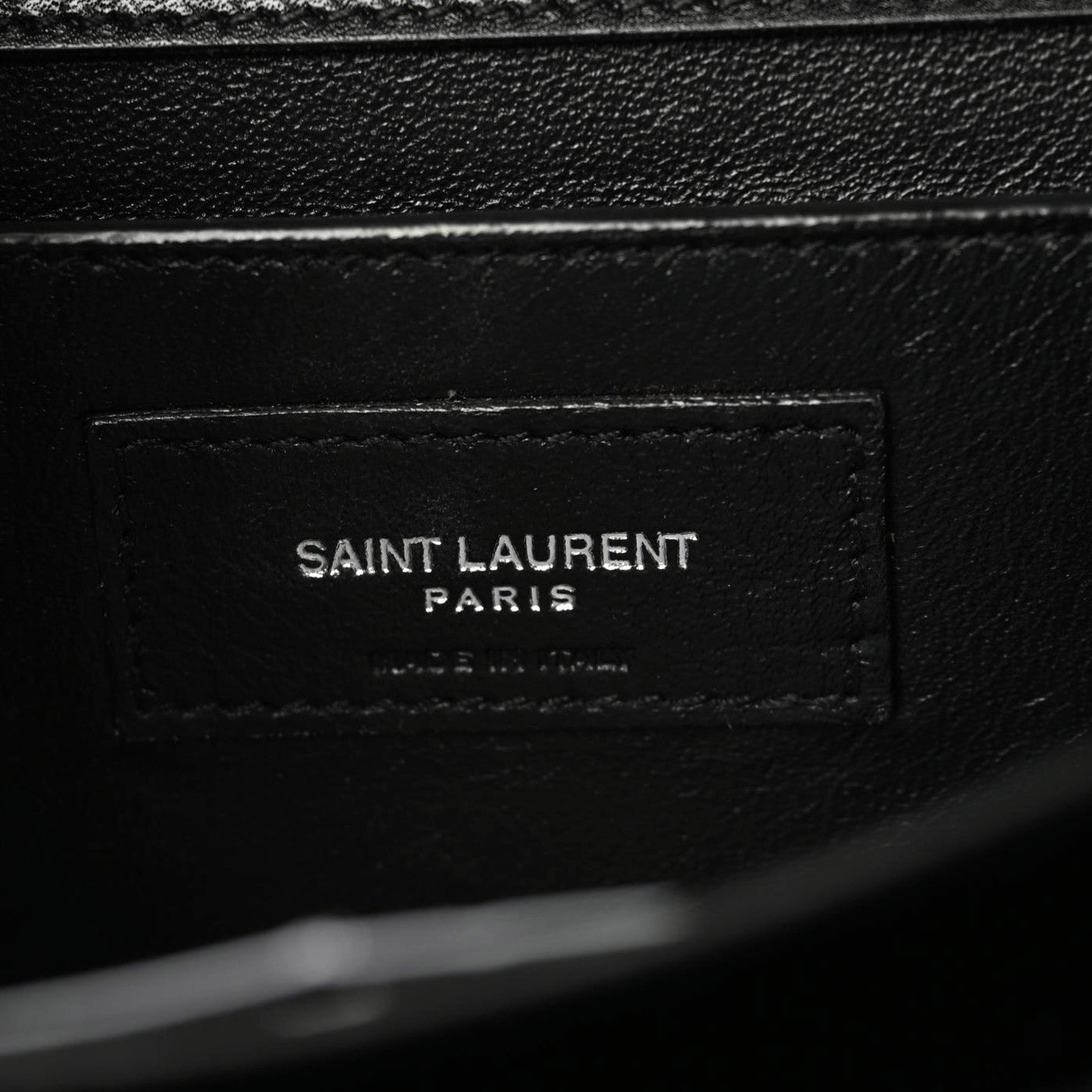 Saint Laurent Calfskin Metropolis Chain Shoulder Bag Black 9 of 10