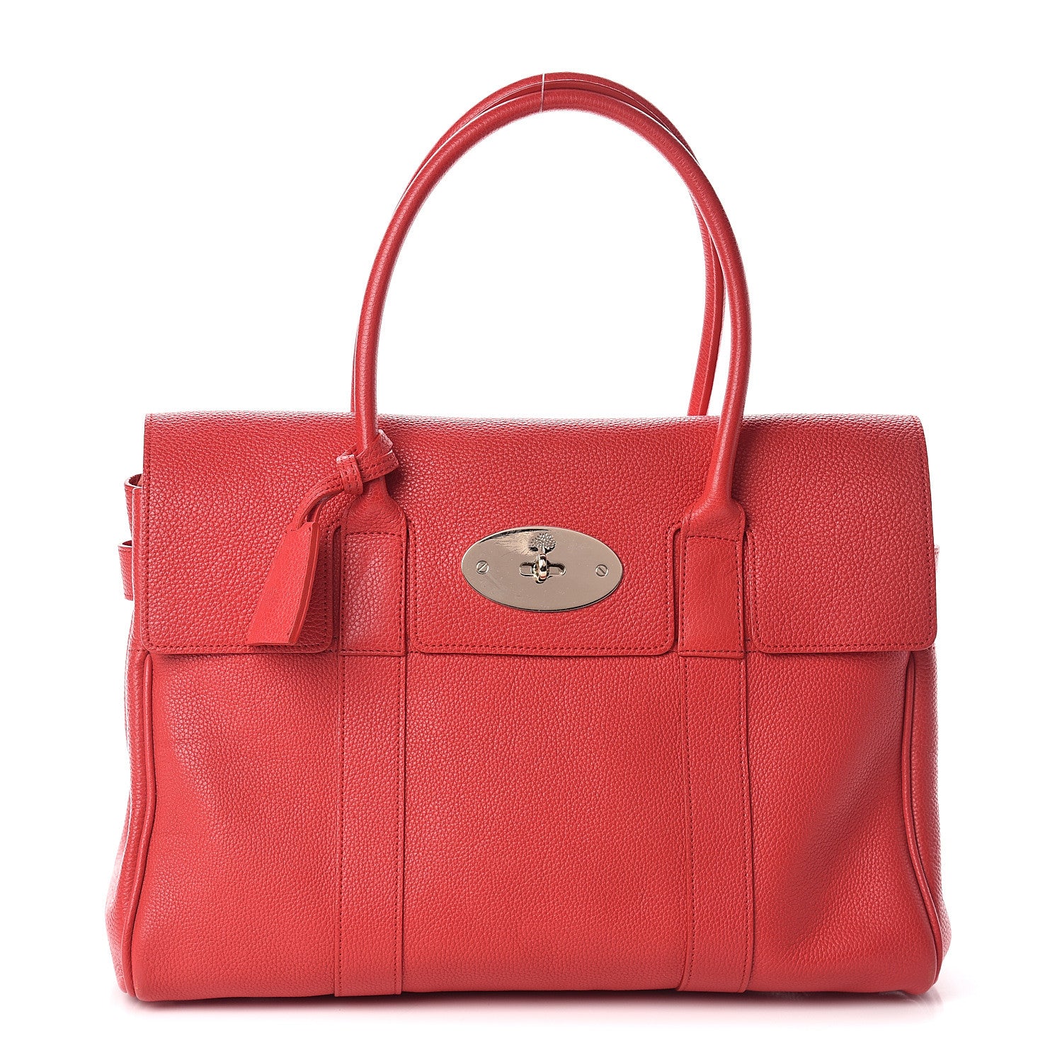 Mulberry Classic Grain Bayswater Fiery Red 1 of 7